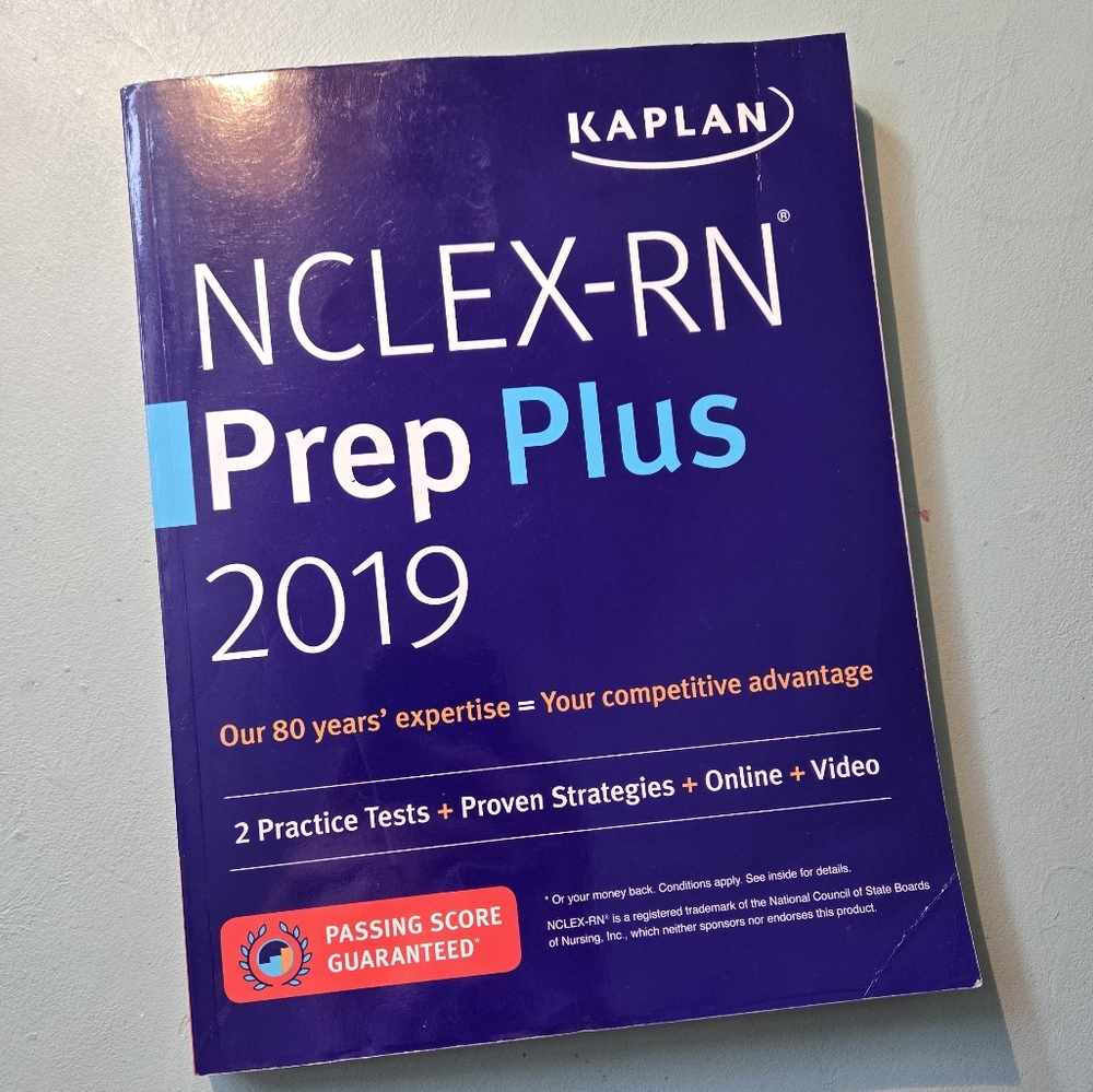 Kaplan NCLEX-RN Prep Plus 2019 Textbook
